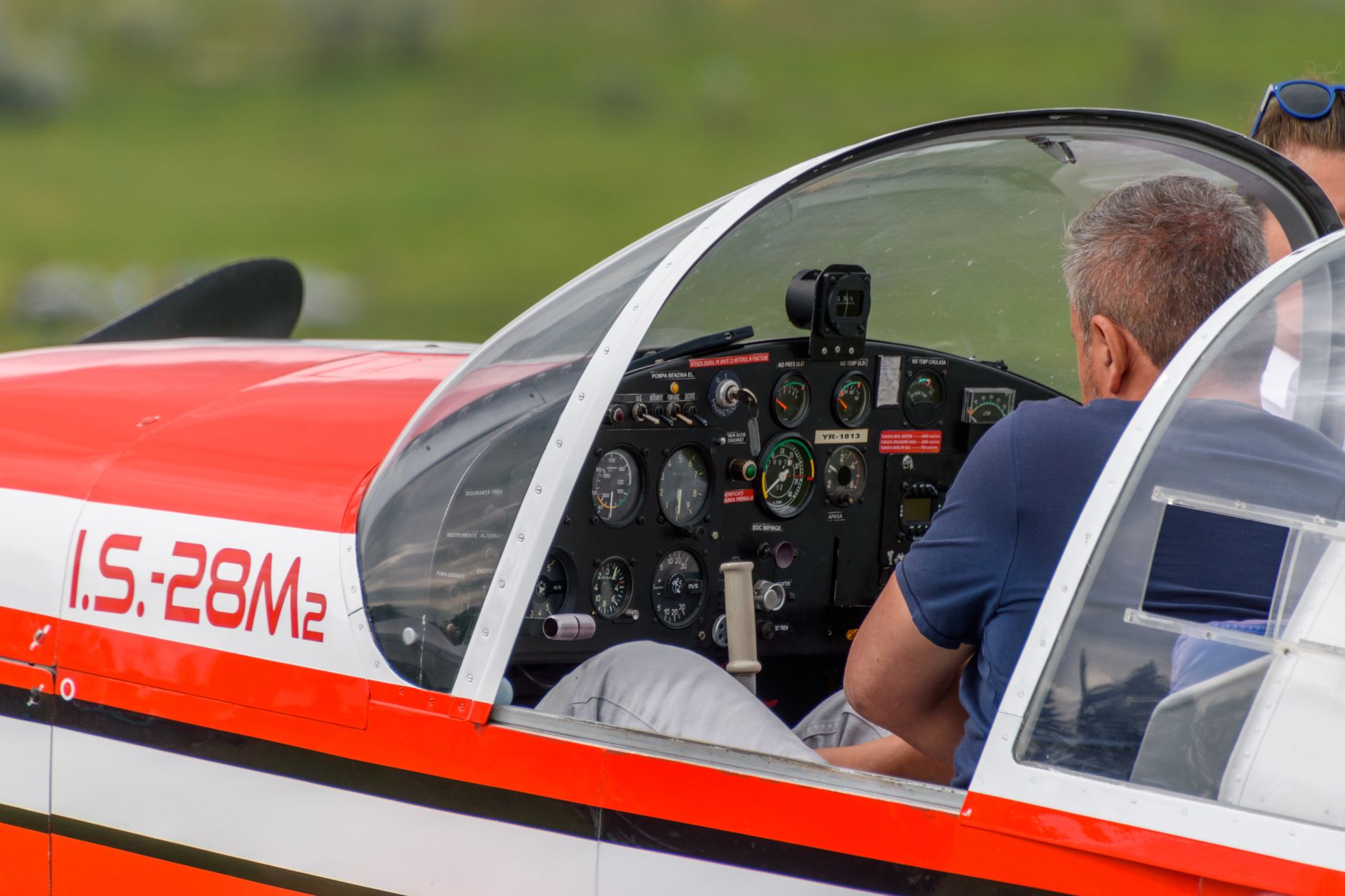 Poste de pilotage d’un aéronef léger
